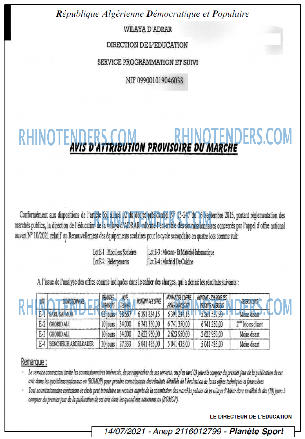 PLANETE SPORT