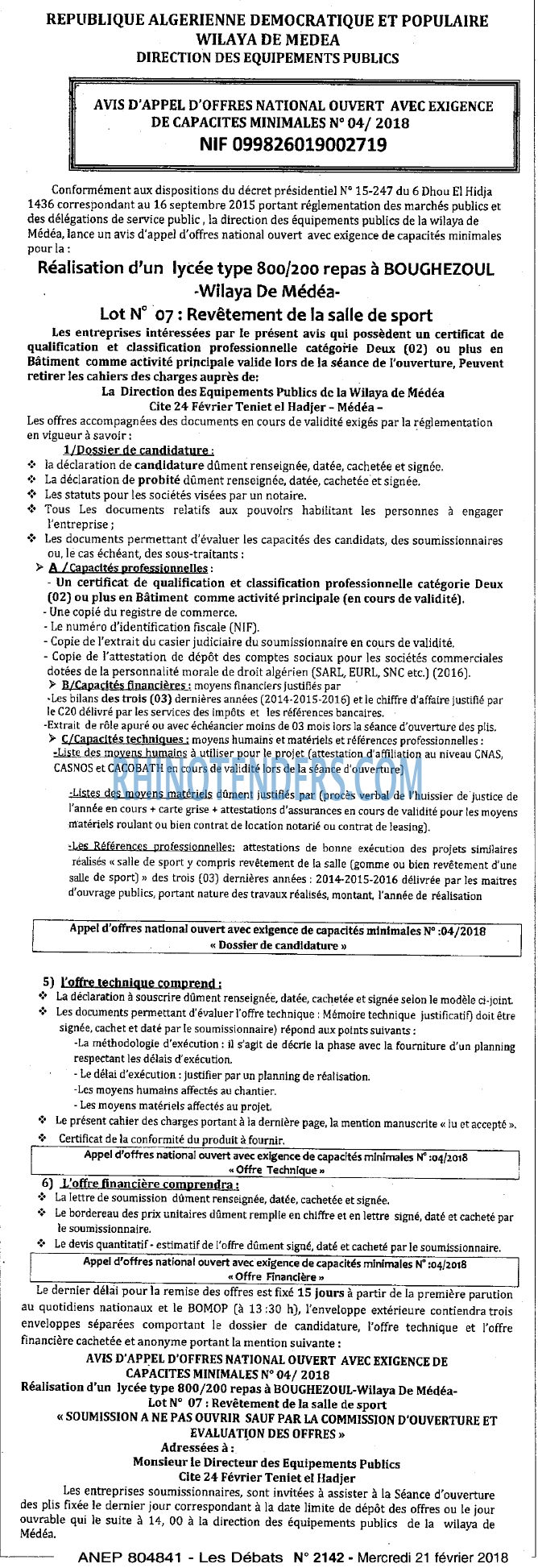Les Debats