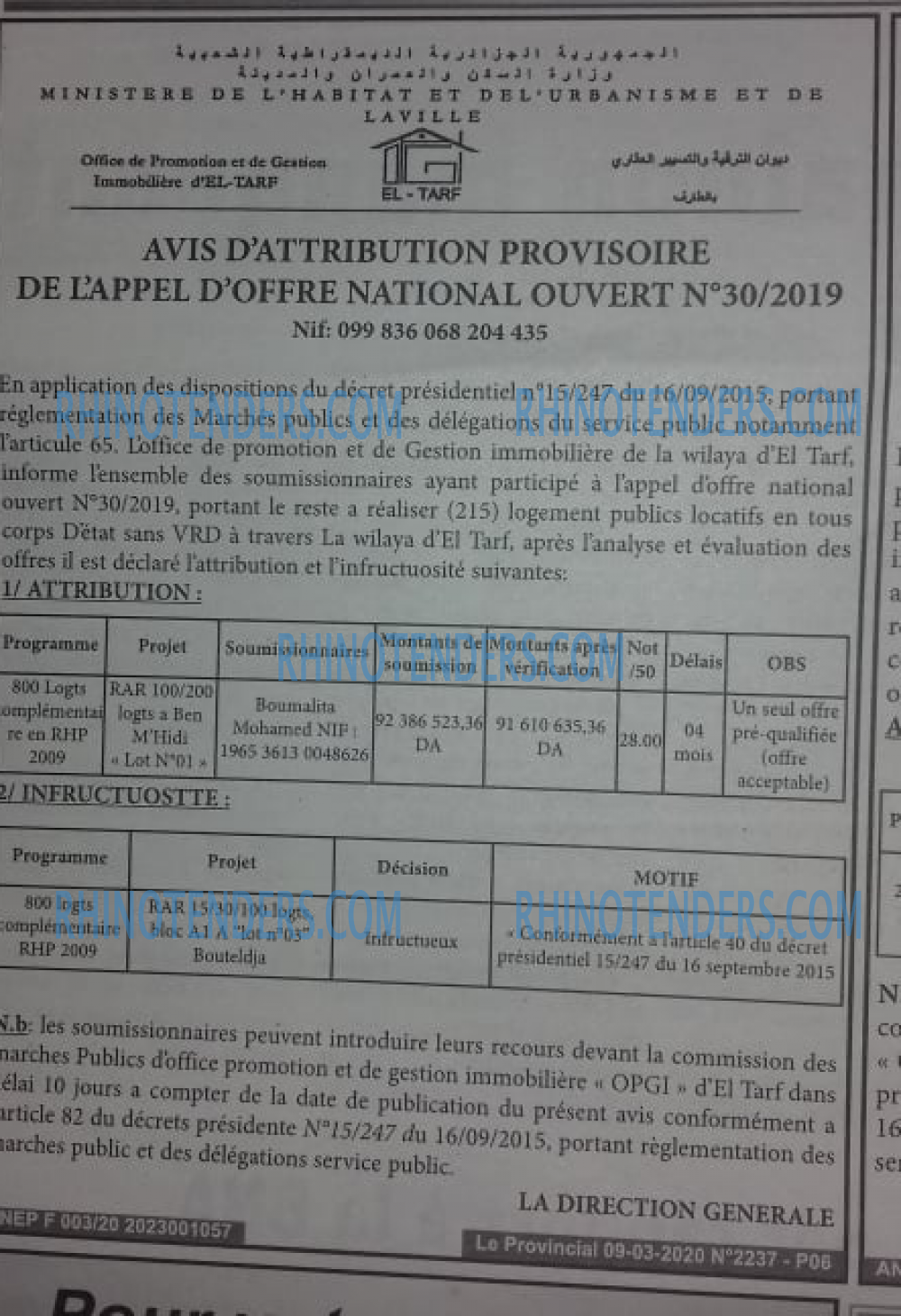 LE PROVINCIAL