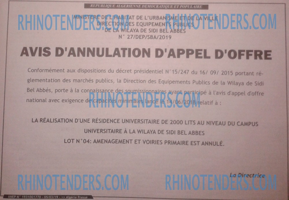 ALGERIE PRESSE