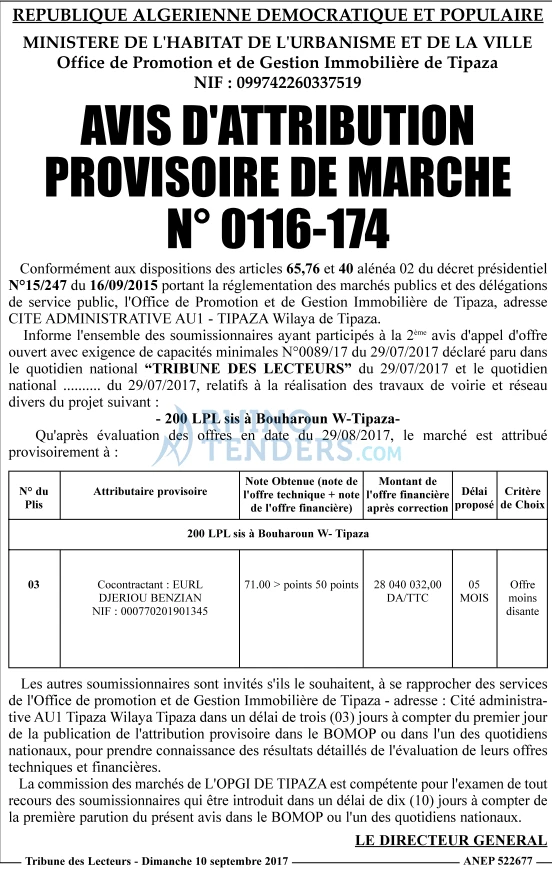 TRIBUNE DES LECTEURS