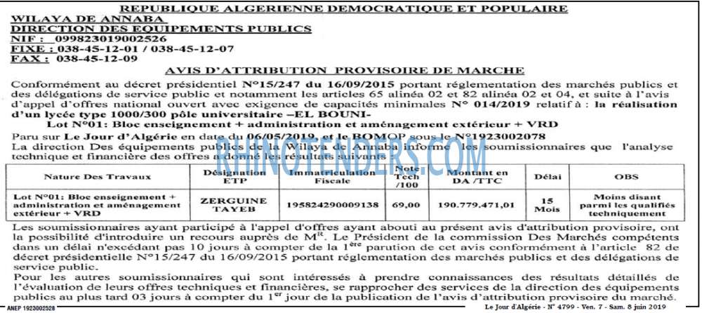 Le Jour d'Algérie