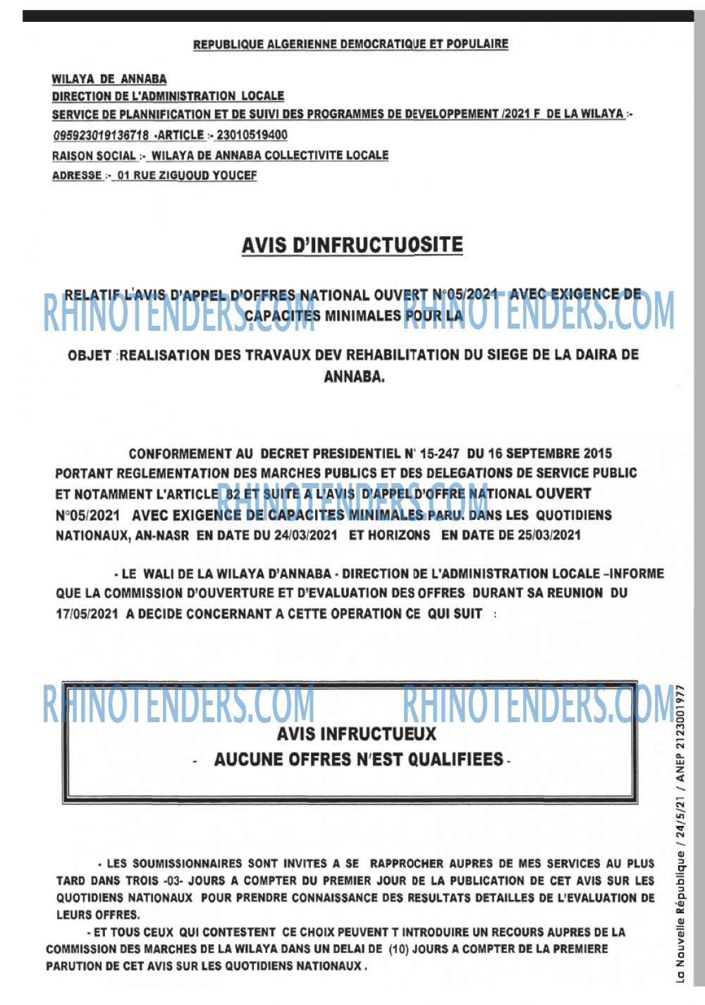 NOUVELLE REPUBLIQUE