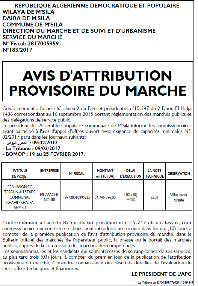 La Tribune