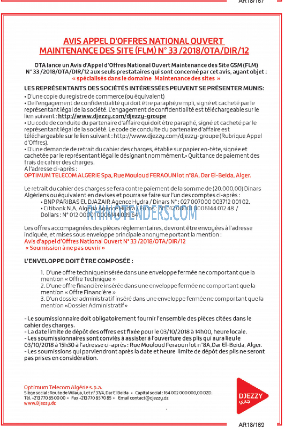 Optimum Telecom Algerie