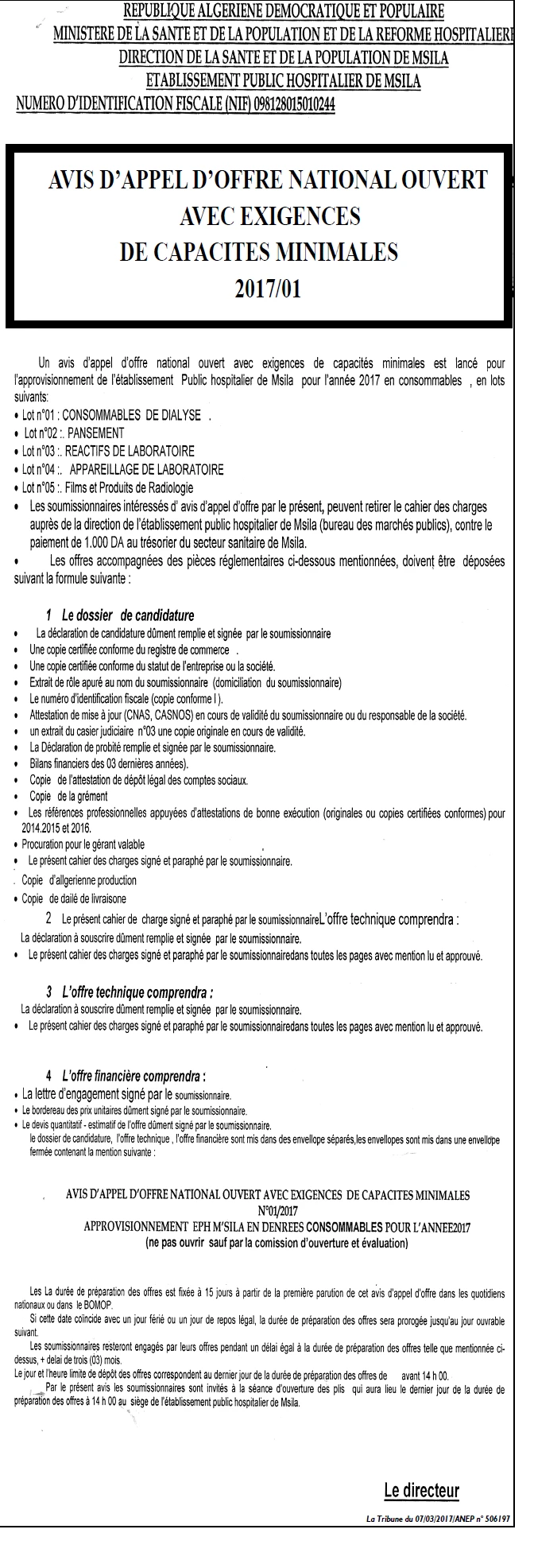 La Tribune