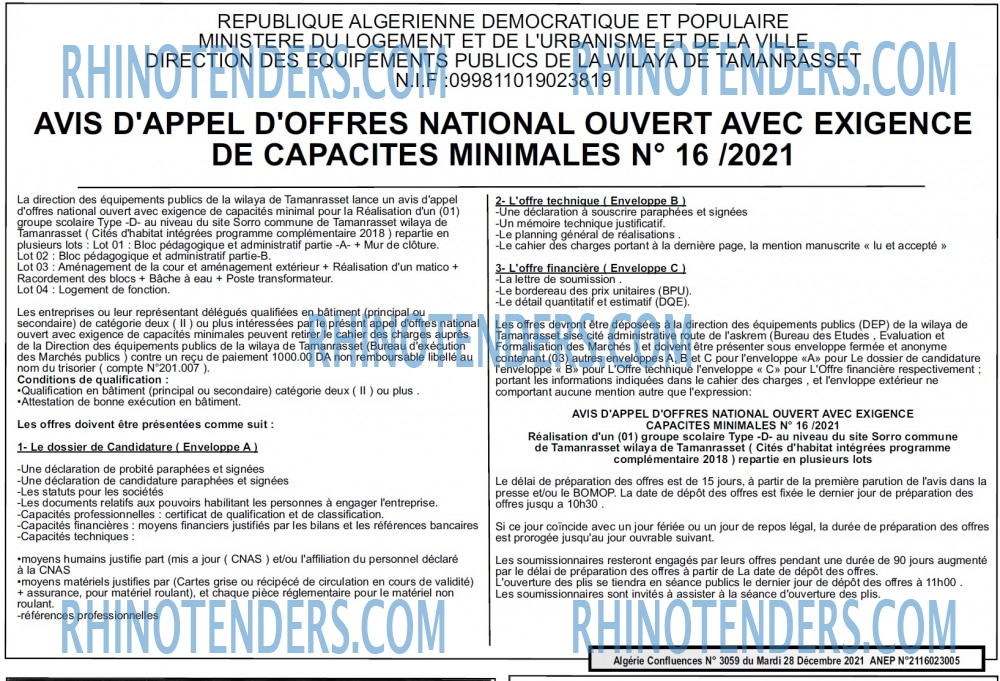 Algerie Confluence