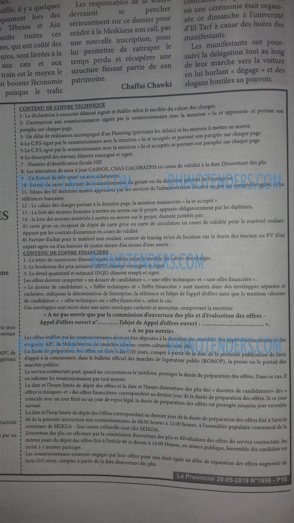 LE PROVINCIAL