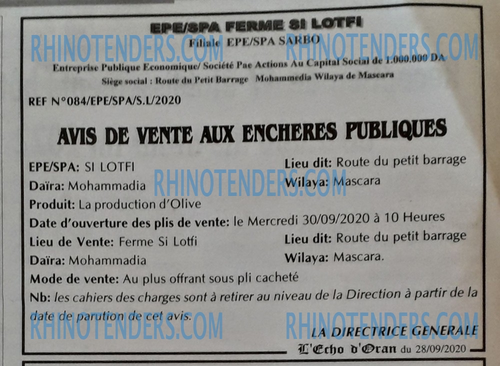 L'ECHO D'ORAN