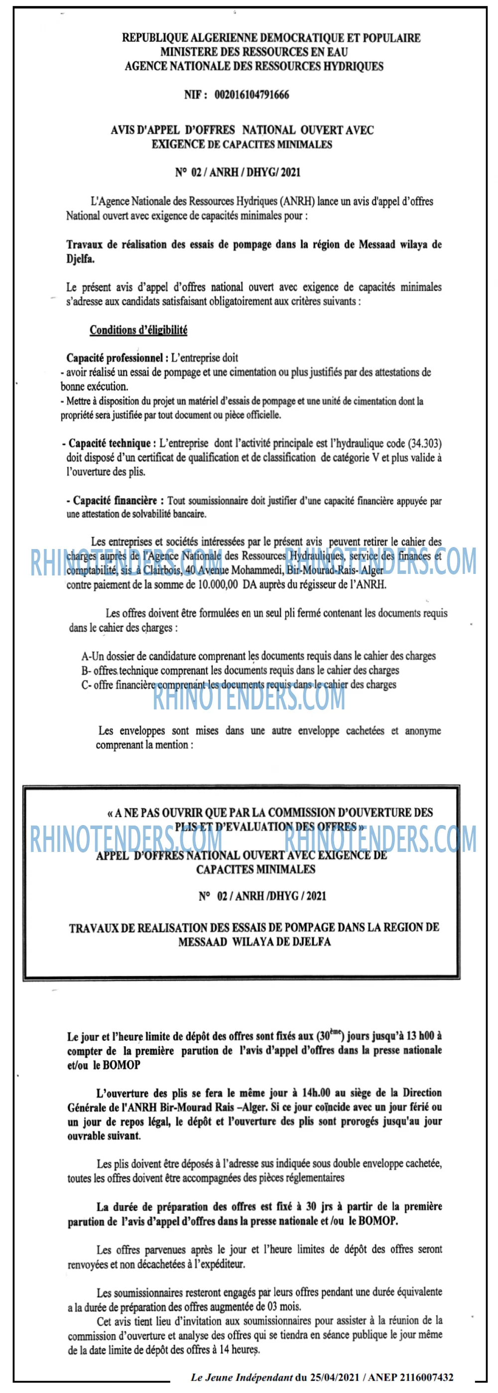 Jeune Independant