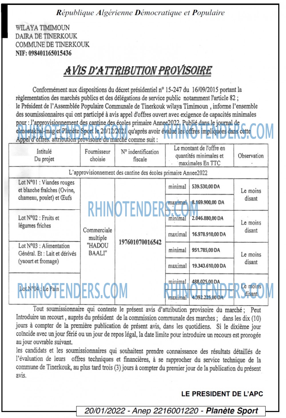 PLANETE SPORT