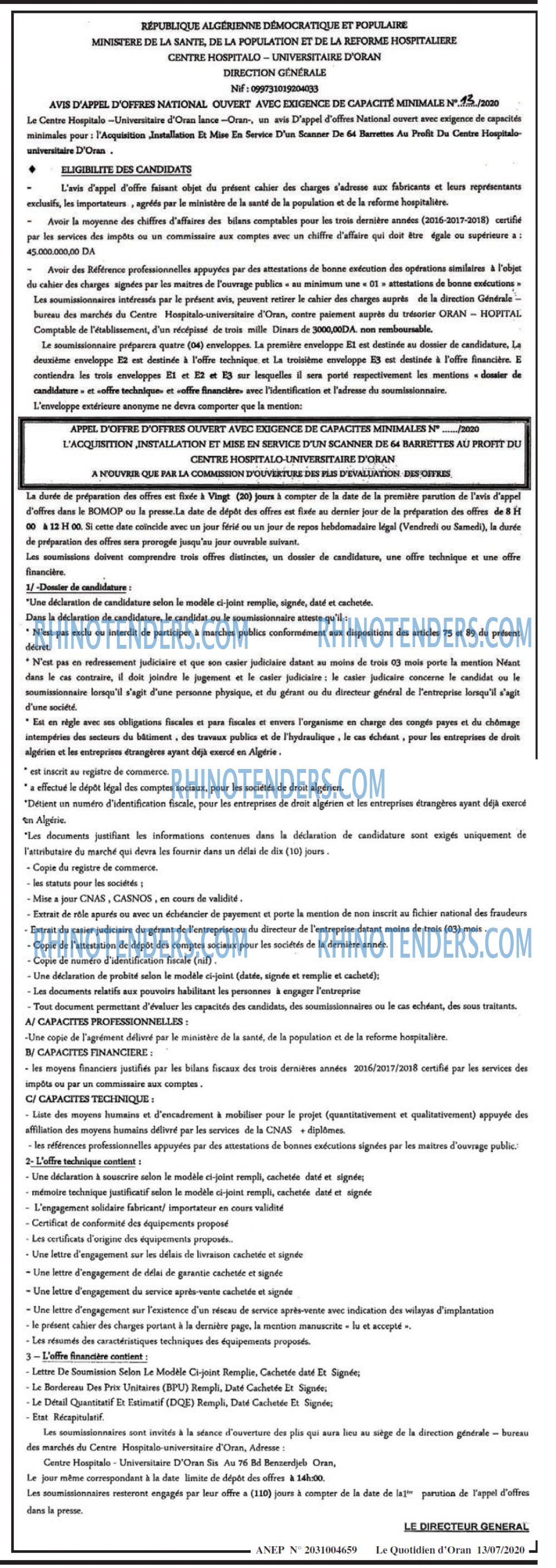 Le Quotidien d'Oran