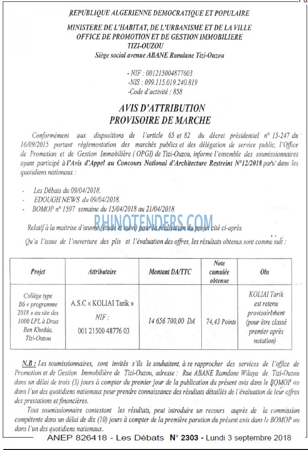 Les Debats