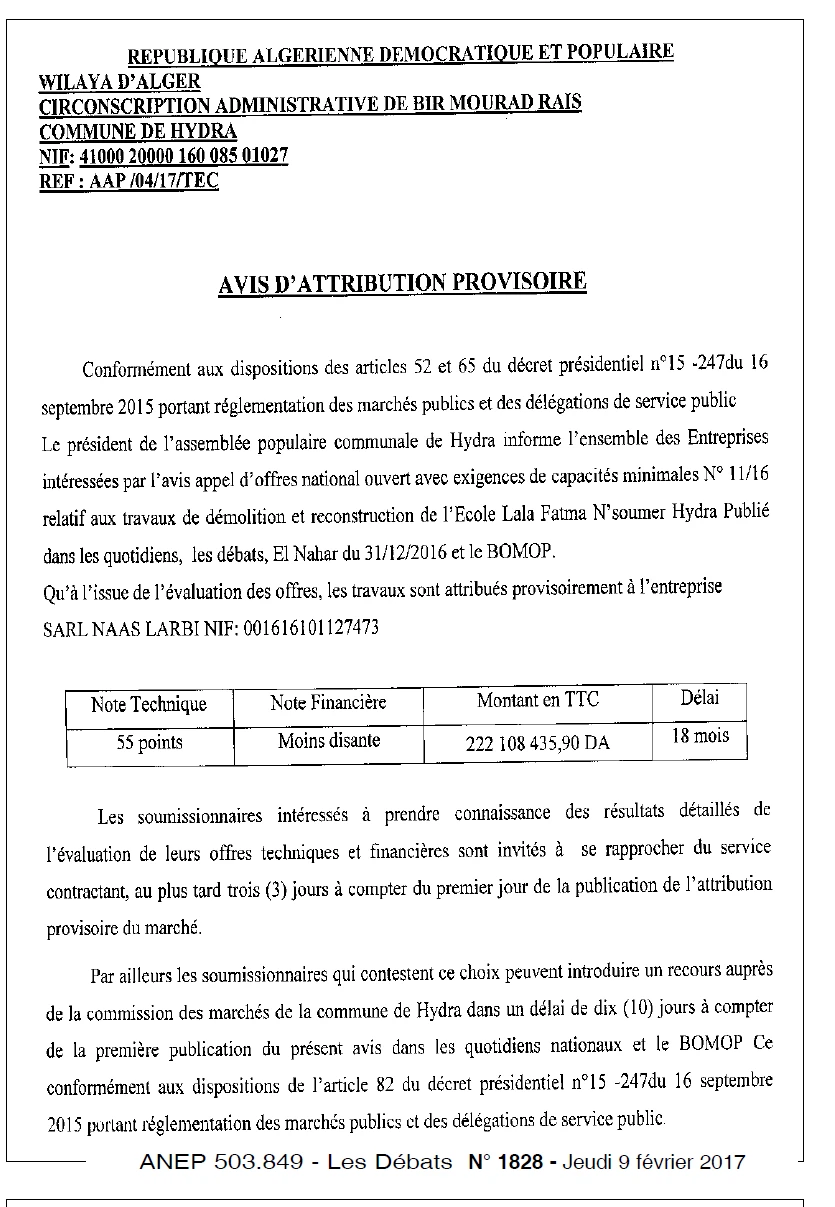 Les Debats