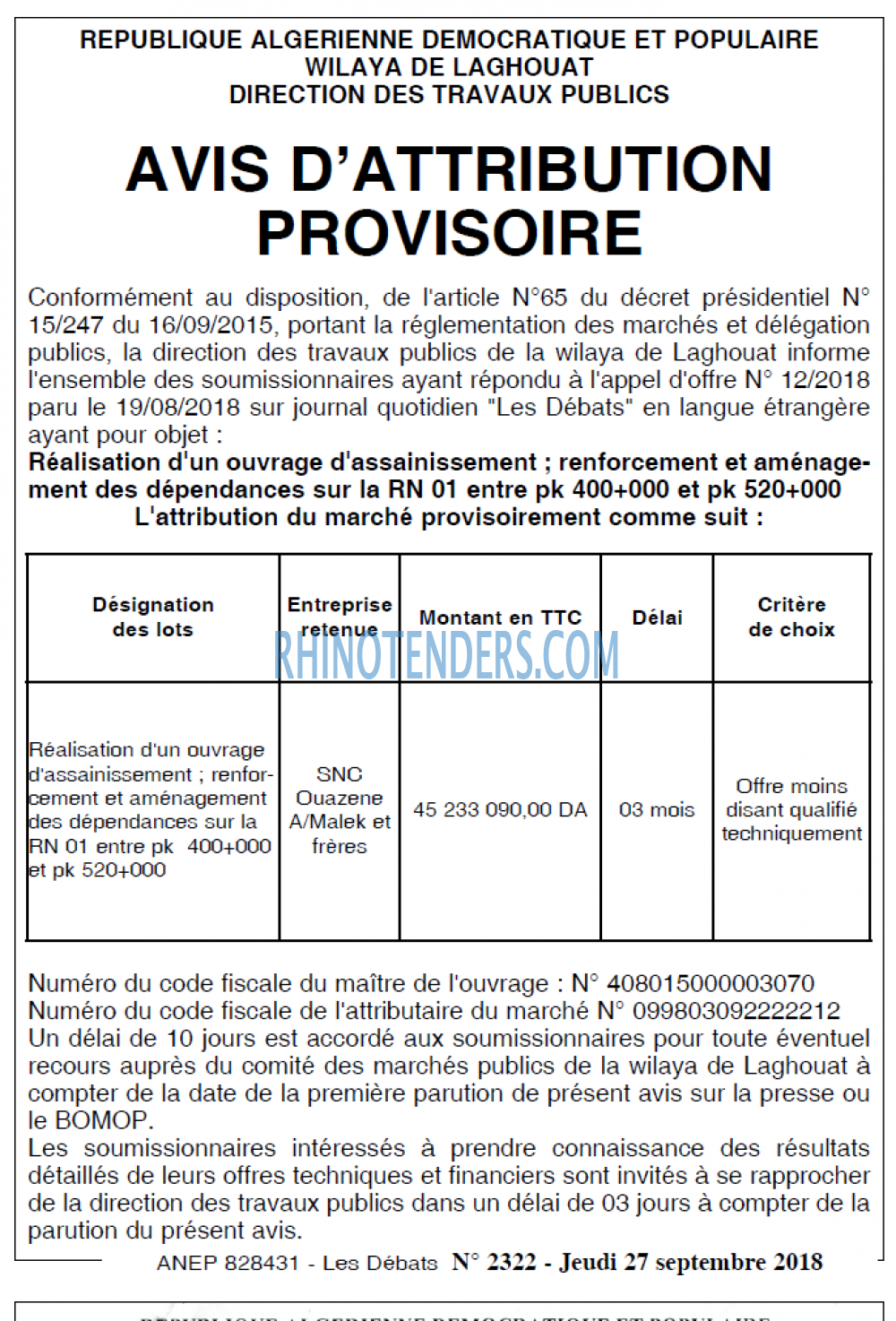 Les Debats