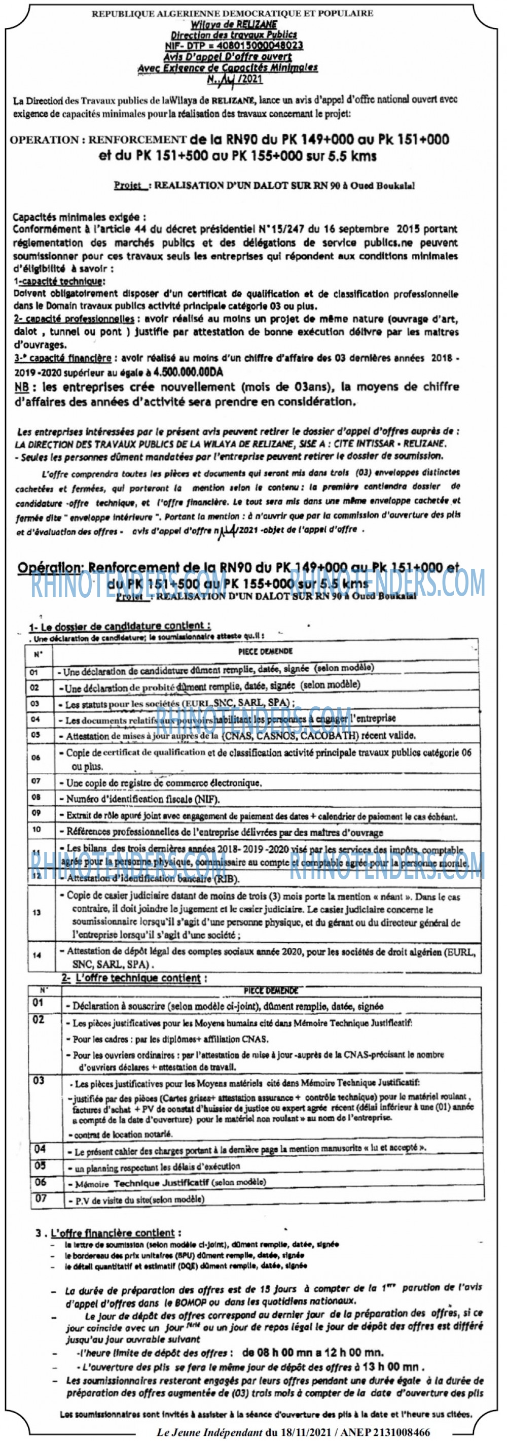 Jeune Independant