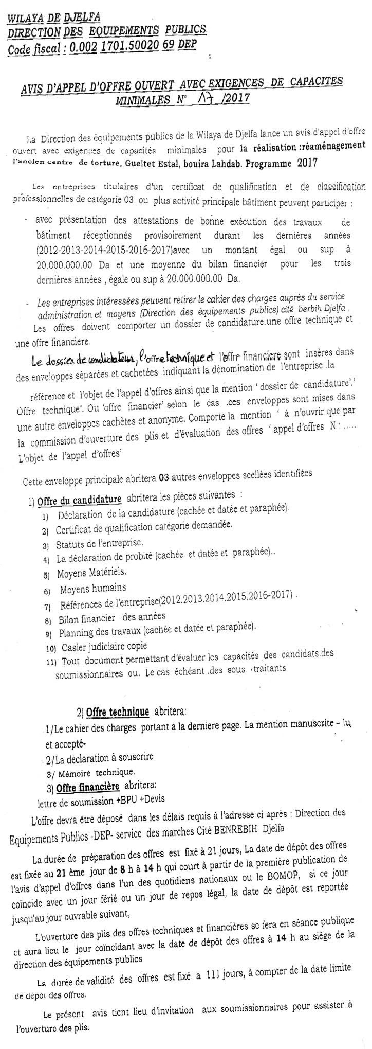 Le Jour d'Algérie