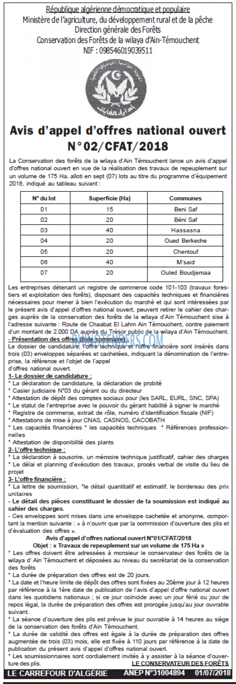 Le Carrefour d'Algérie
