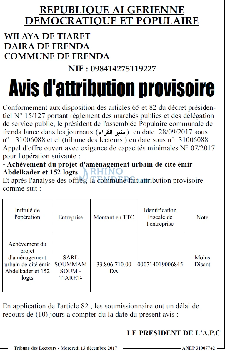 TRIBUNE DES LECTEURS