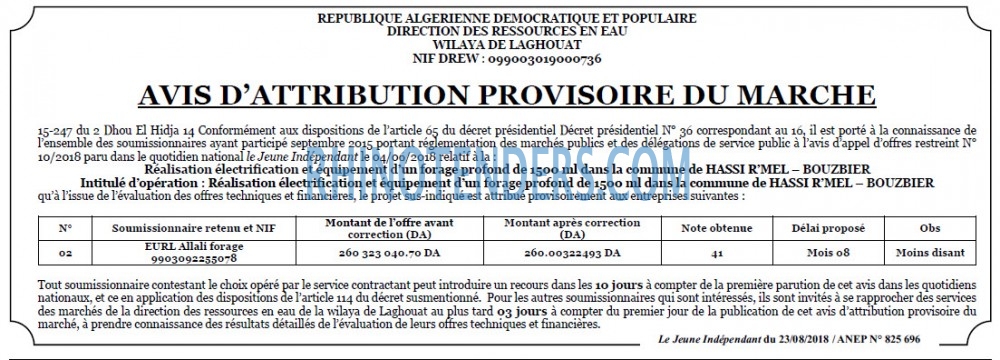 Jeune Independant