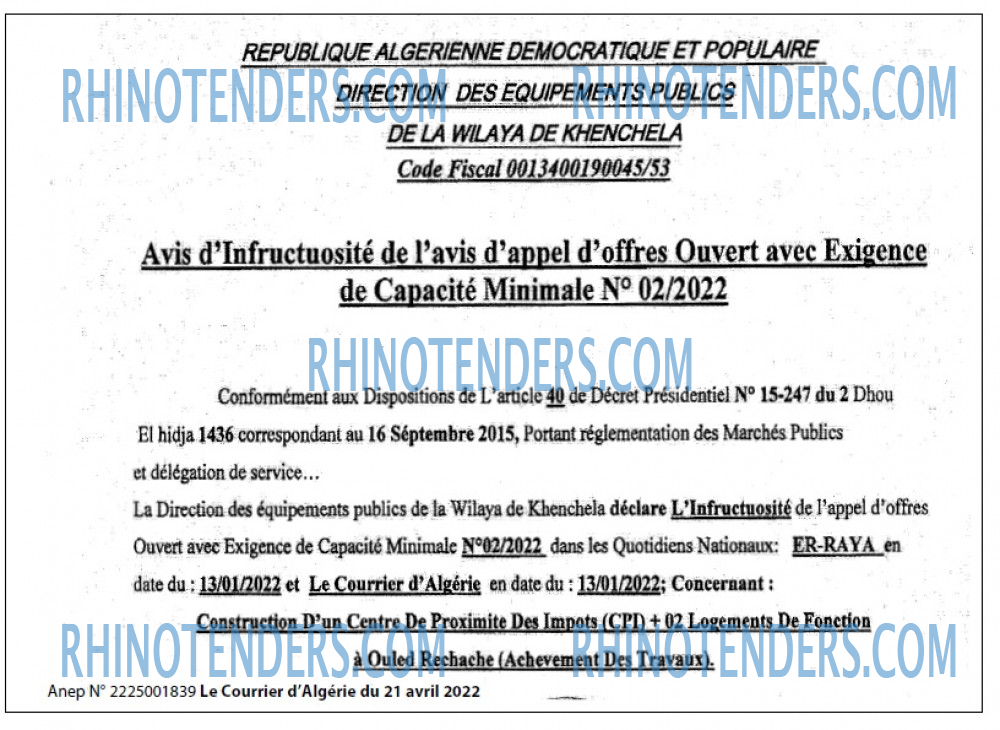 Le Courrier d'Algerie