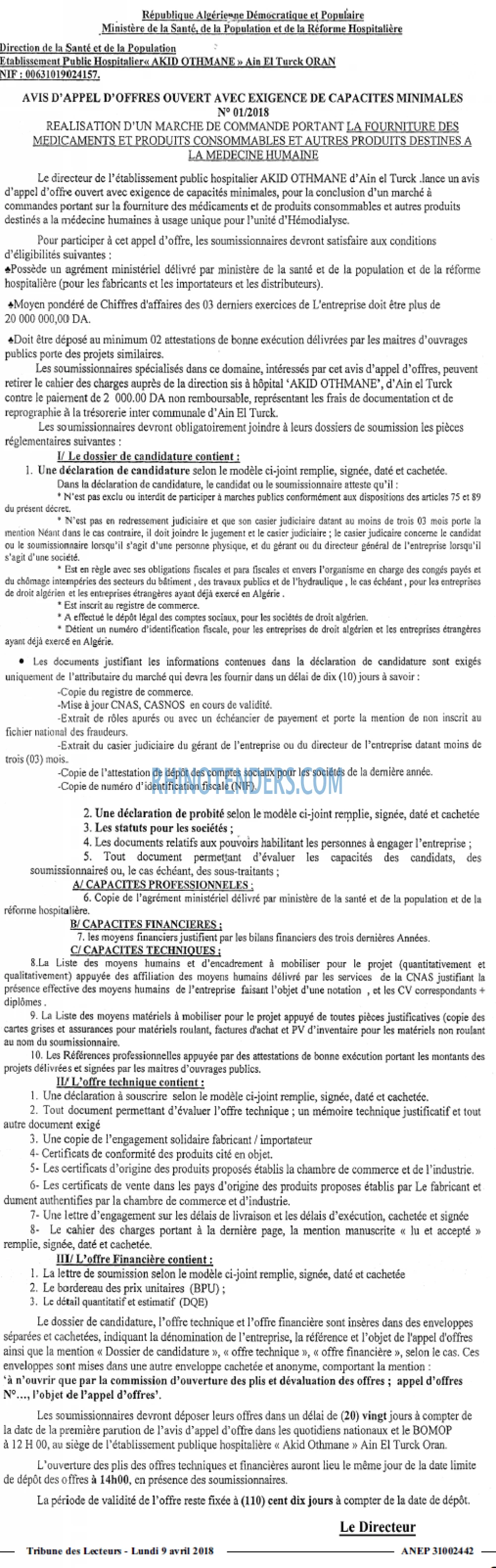 TRIBUNE DES LECTEURS