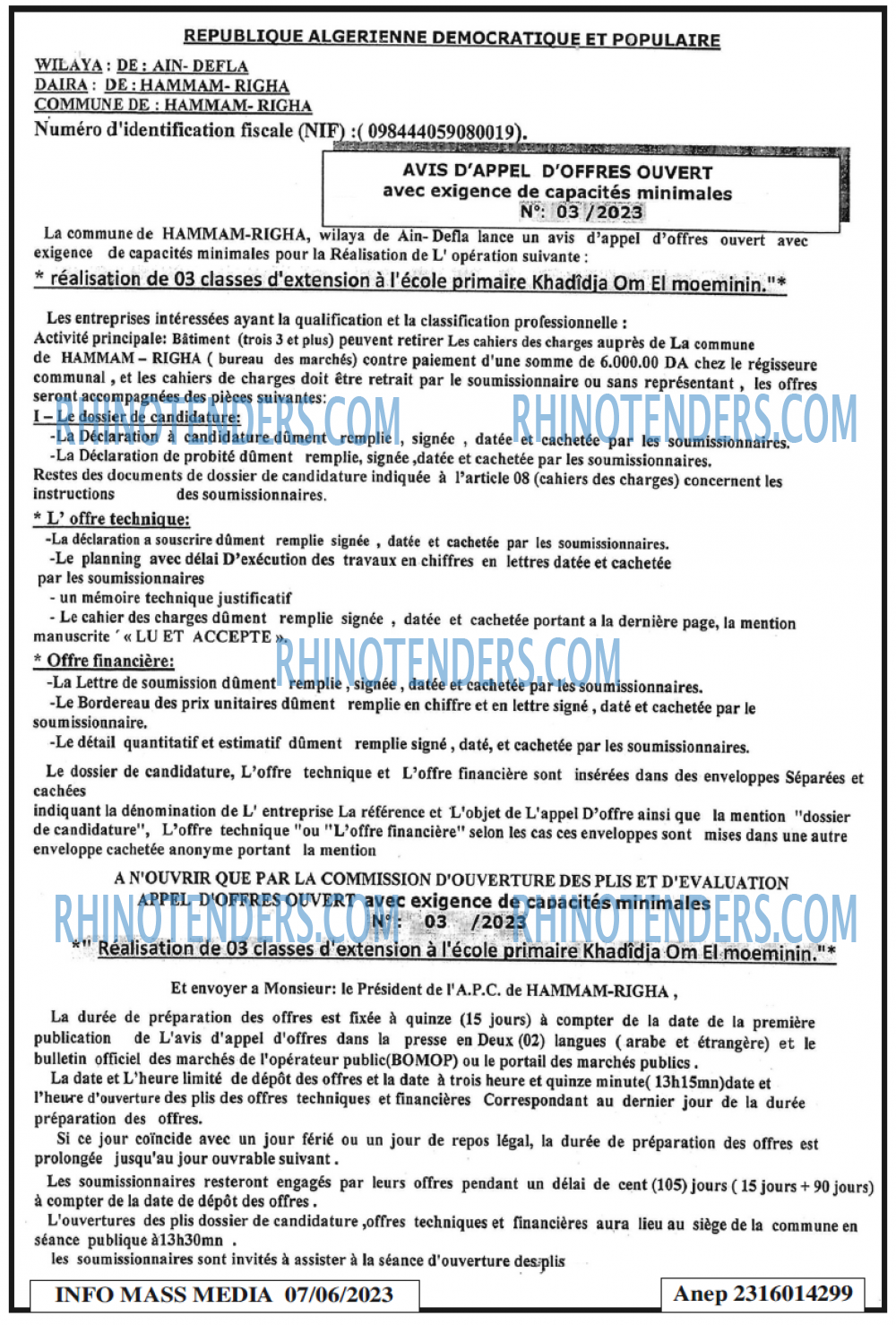 Infos Mass Media