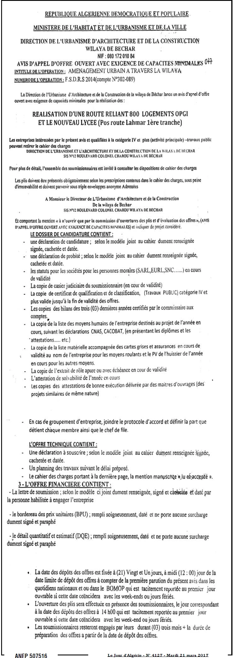 Le Jour d'Algérie