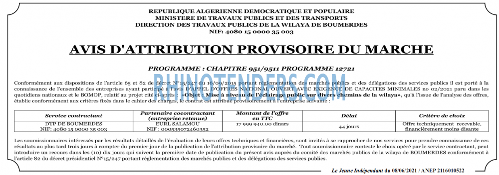 Jeune Independant