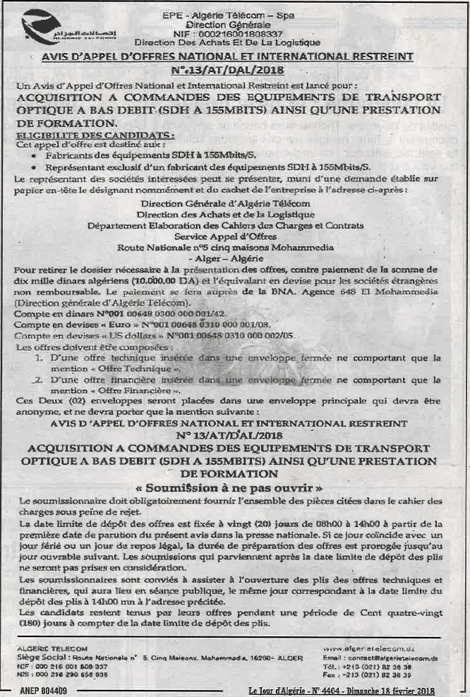 Le Jour d'Algérie
