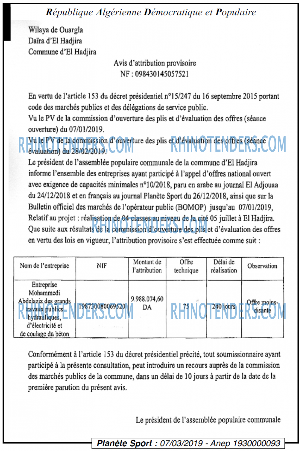 PLANETE SPORT