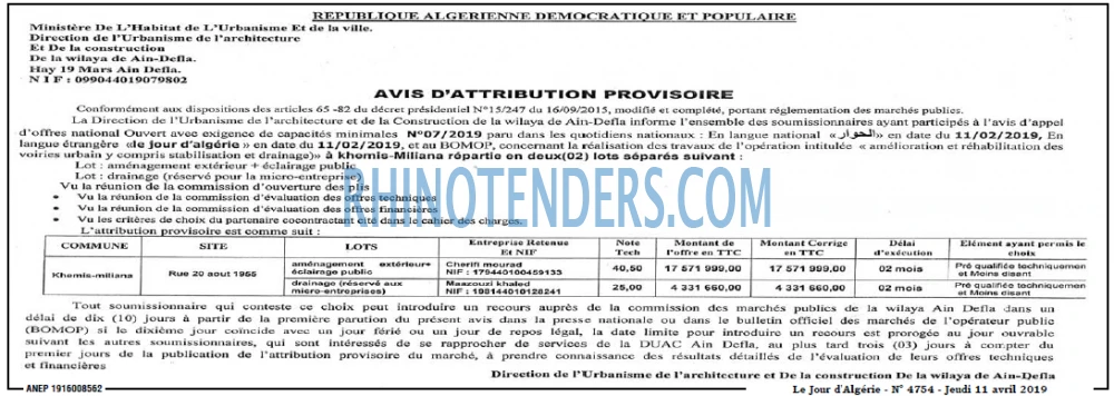 Le Jour d'Algérie