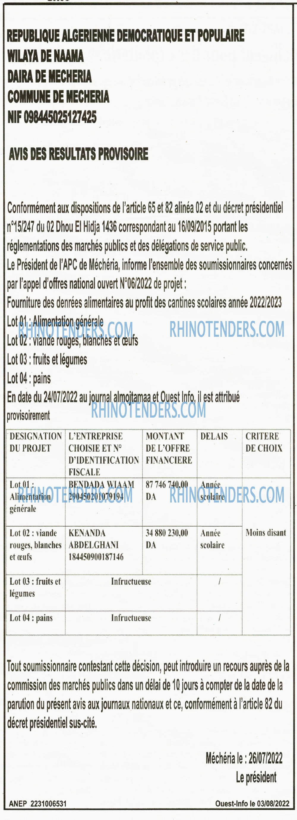 OUEST INFO