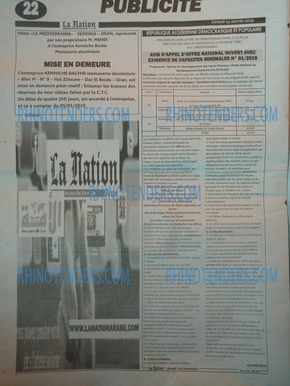 LA NATION ARABE