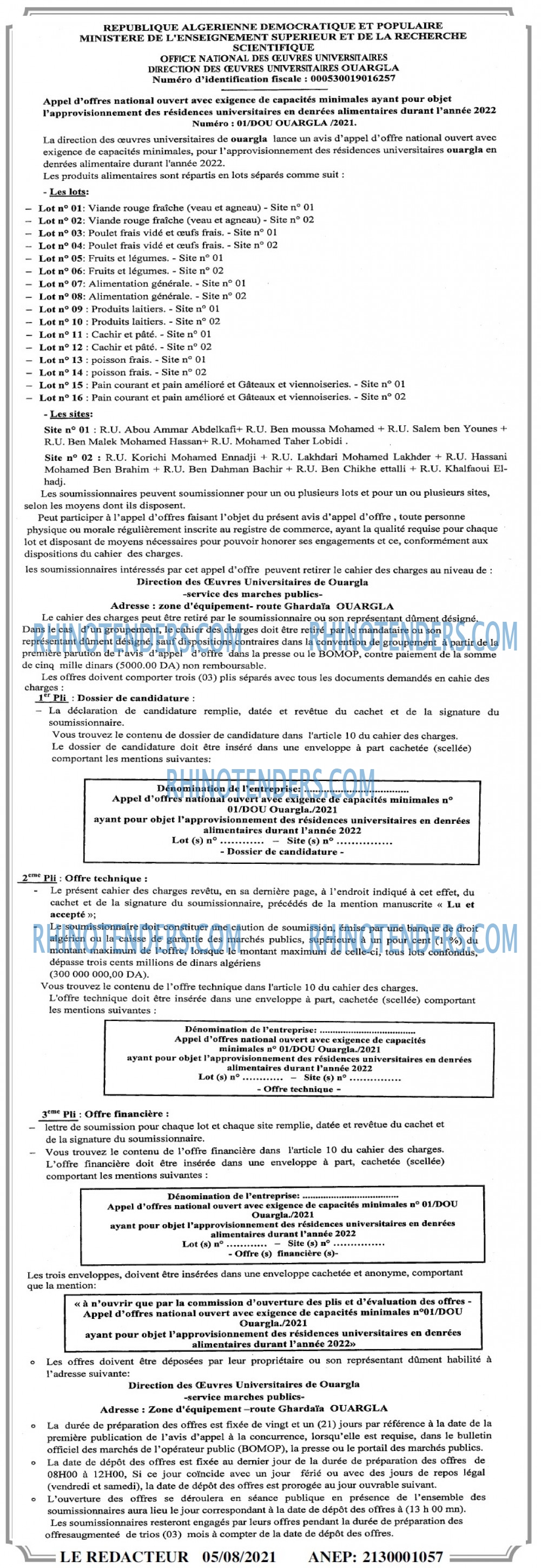 LE REDACTEUR