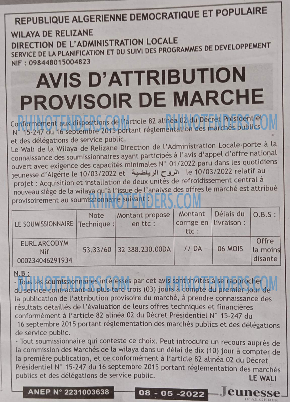 Jeune Independant