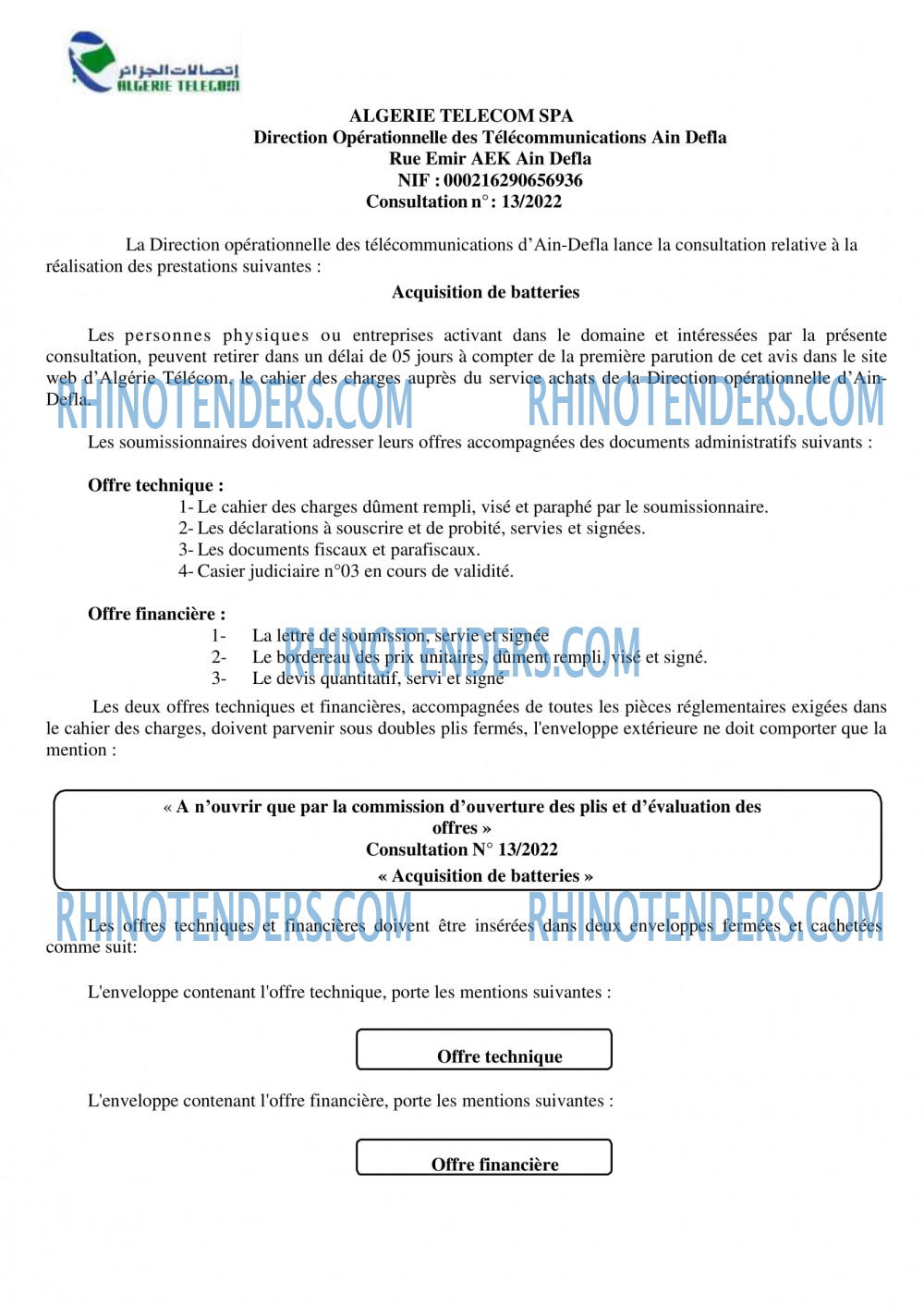 Algérie Télécom