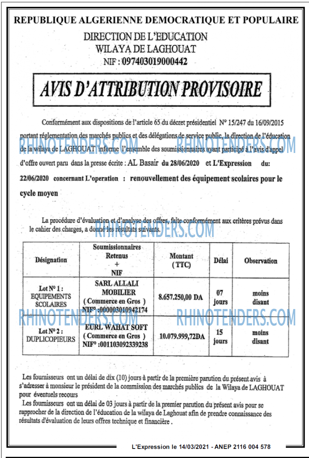 L'EXPRESSION