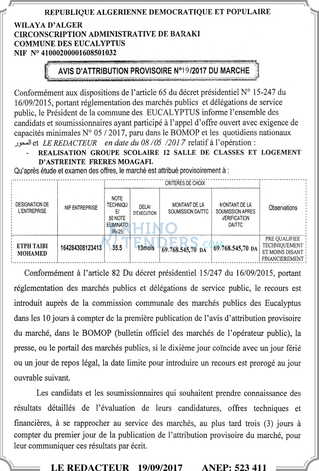 LE REDACTEUR