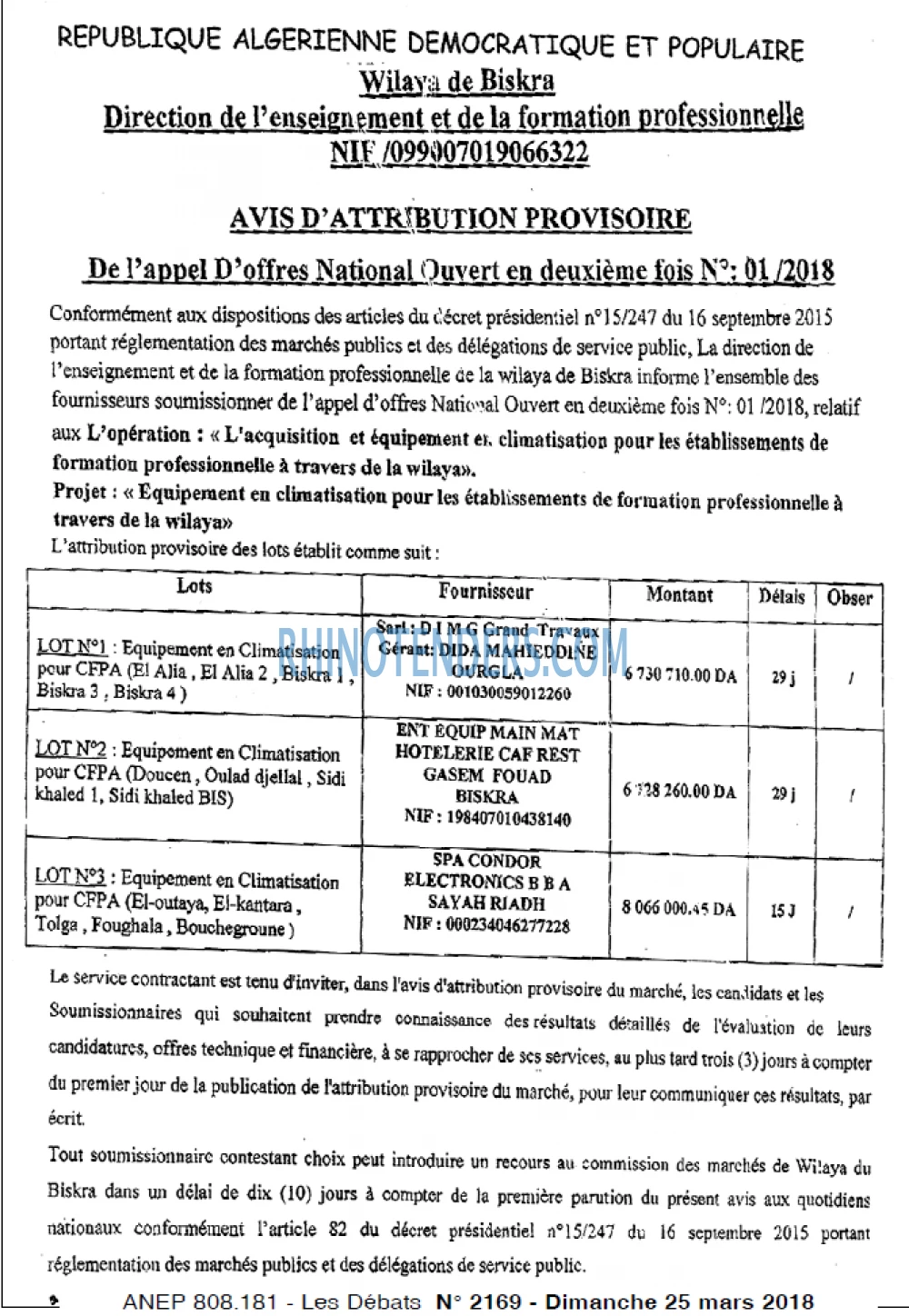 Les Debats