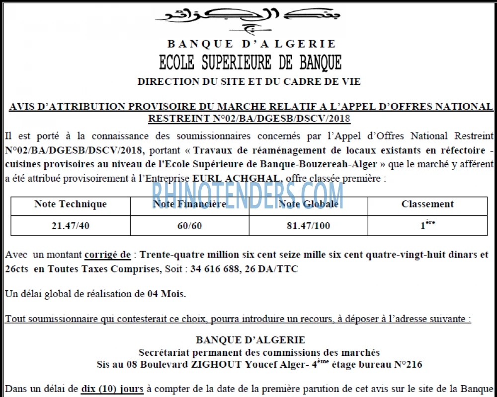 Banque d'Algérie