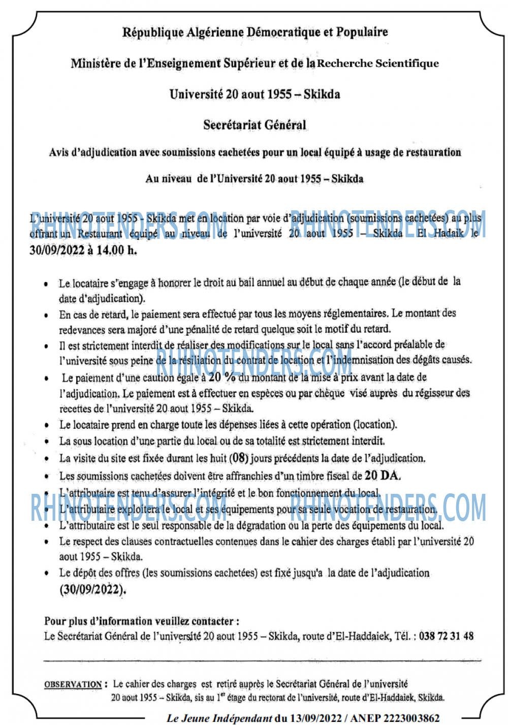 Jeune Independant