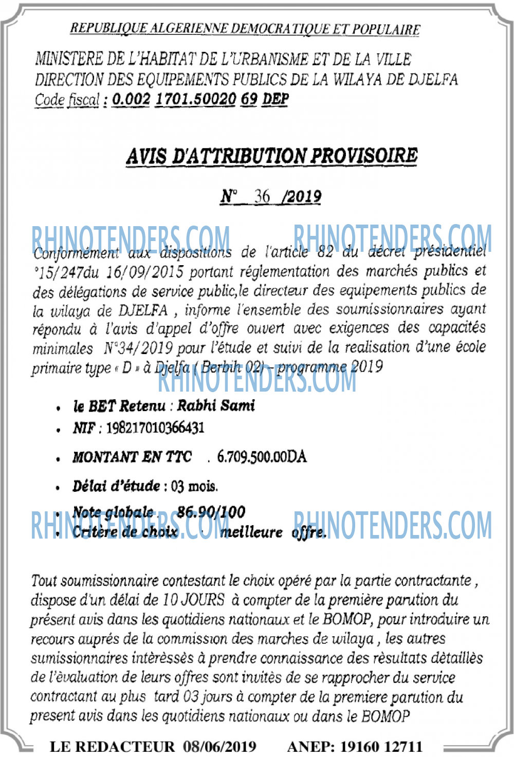 LE REDACTEUR