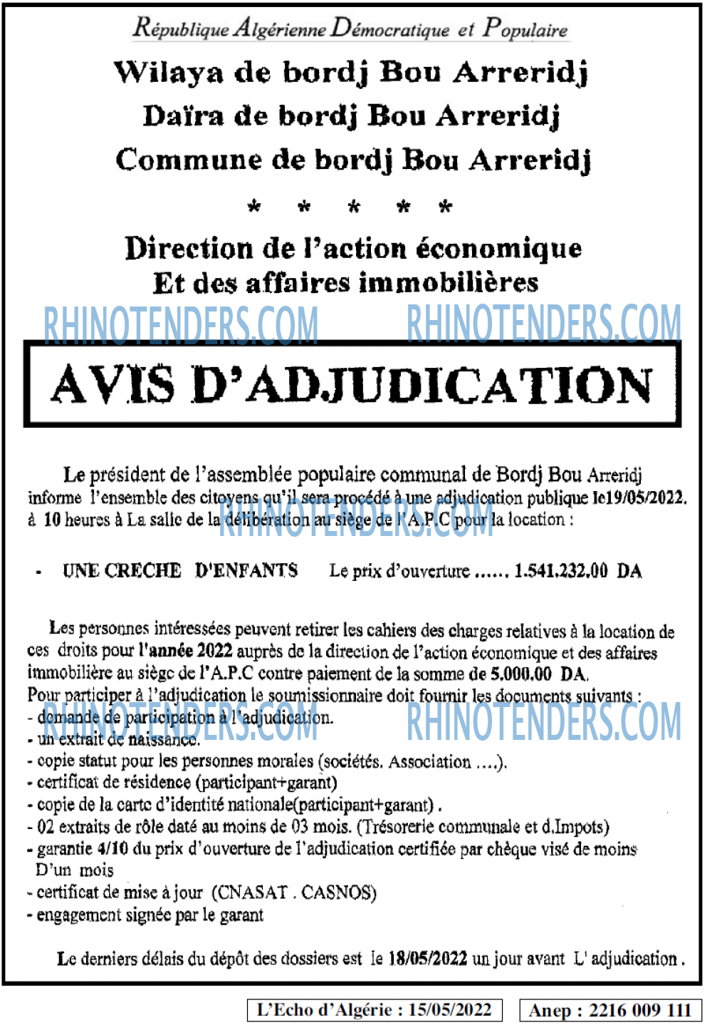 Les Echos de l'Est