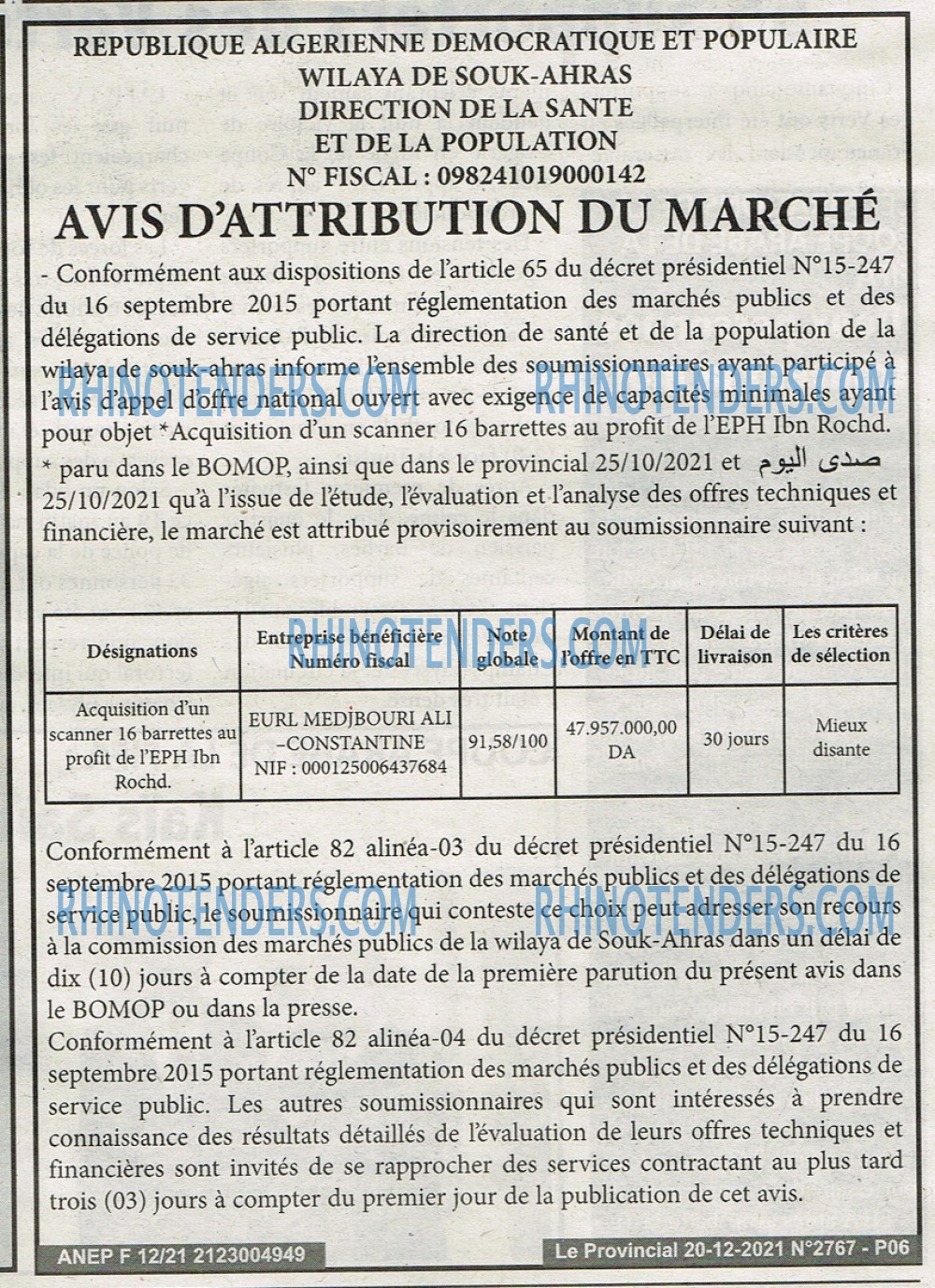 LE PROVINCIAL