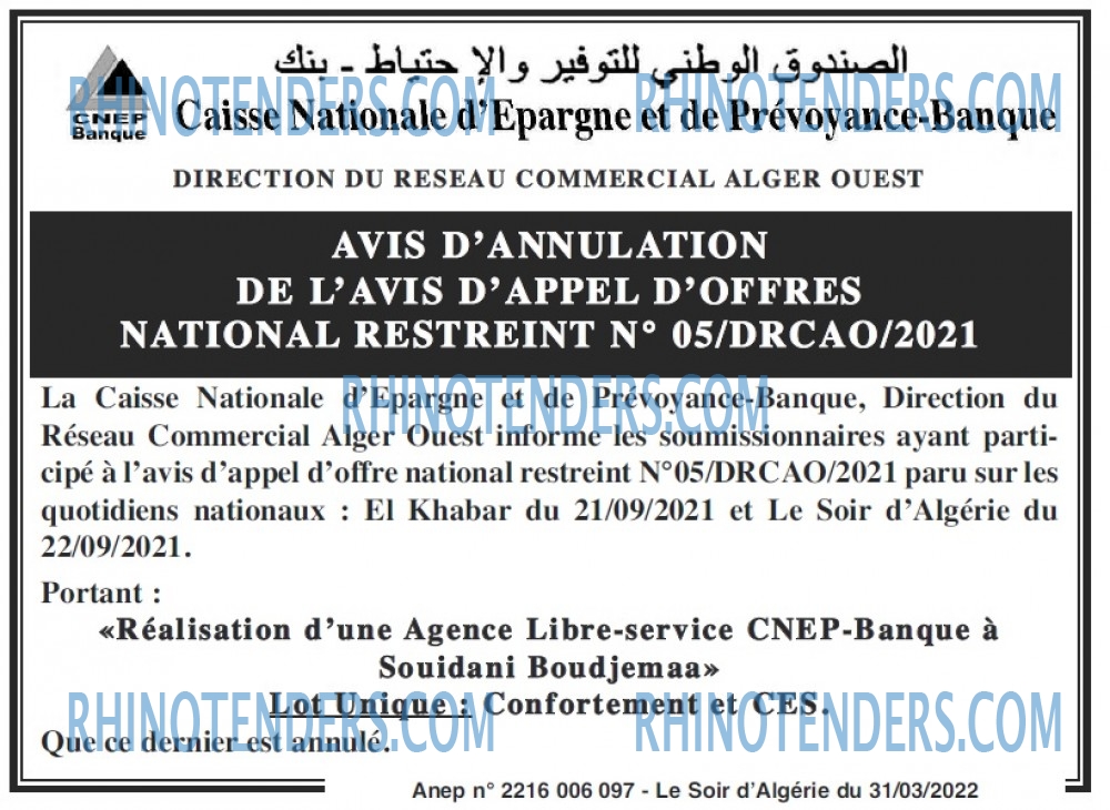 LE SOIR D'ALGERIE