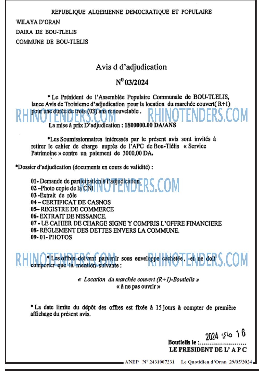 Le Quotidien d'Oran