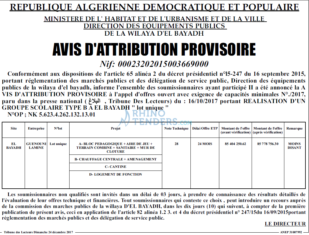 TRIBUNE DES LECTEURS