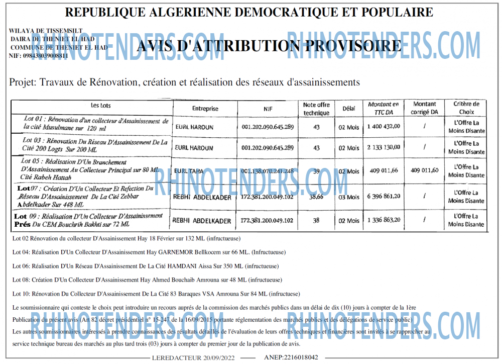 LE REDACTEUR