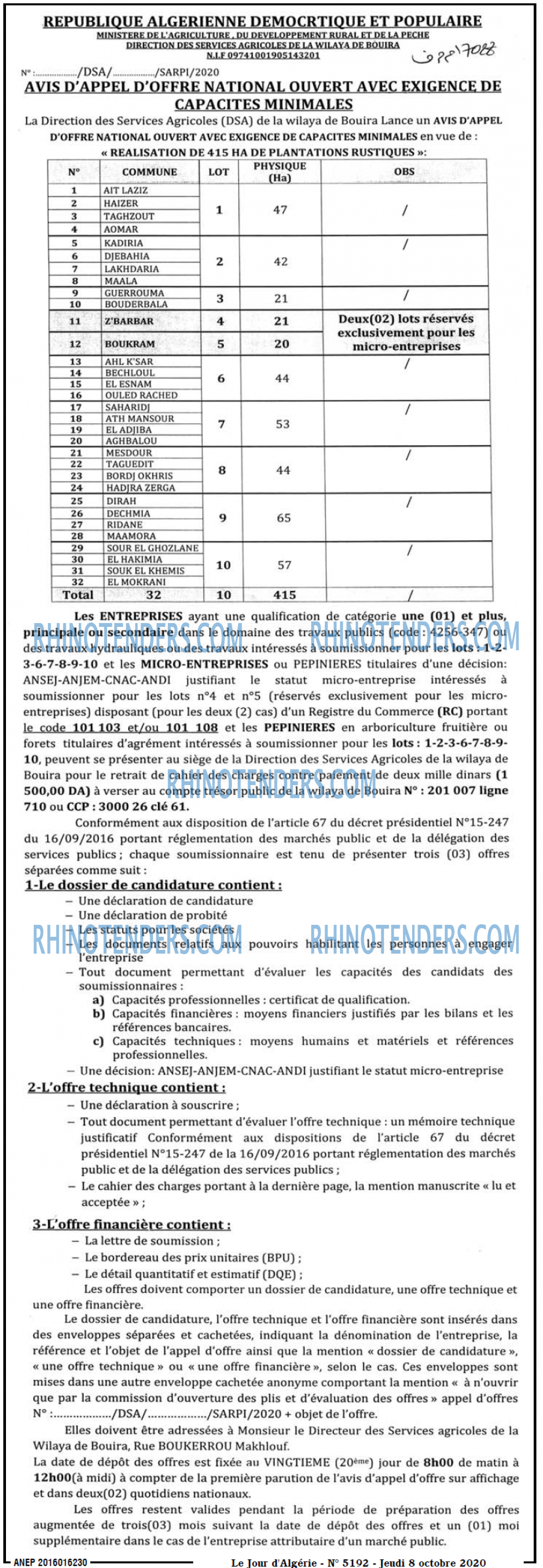 Le Jour d'Algérie